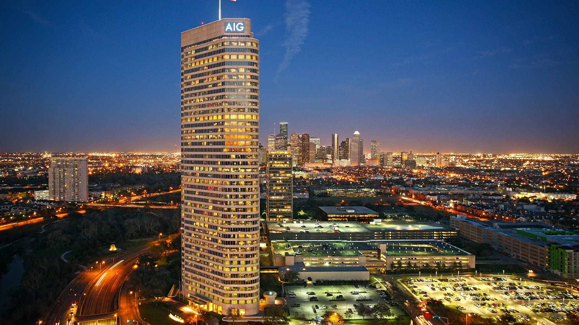 AIG Office Complex and Parking Garage (Formerly American General) - Bellows